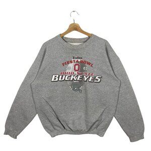 Vintage Ohio State Buckeyes Football Sweatshirt, Retro Ohio State University